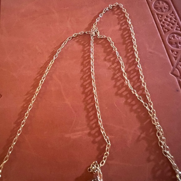 PAJ BB 10k Gold Bronze Base Metal Diamond CZ Signed Prime Art & Jewel Necklace - Picture 3 of 10